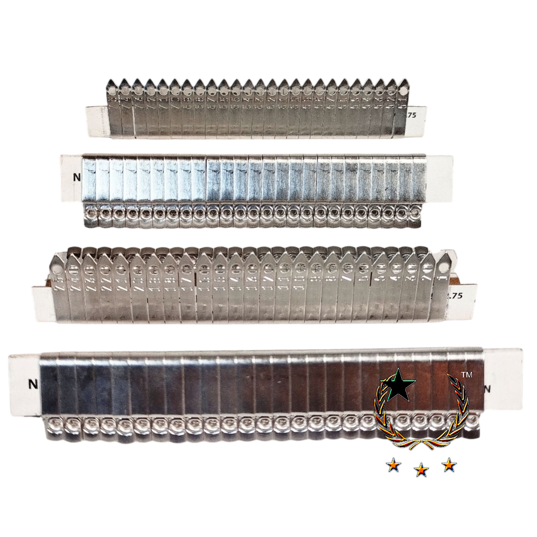 Placas de Aluminio de Seguridad Estilo Zip
