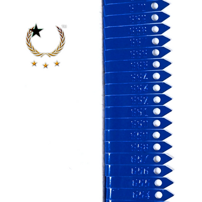 Placas de Aluminio de Seguridad Estilo Zip