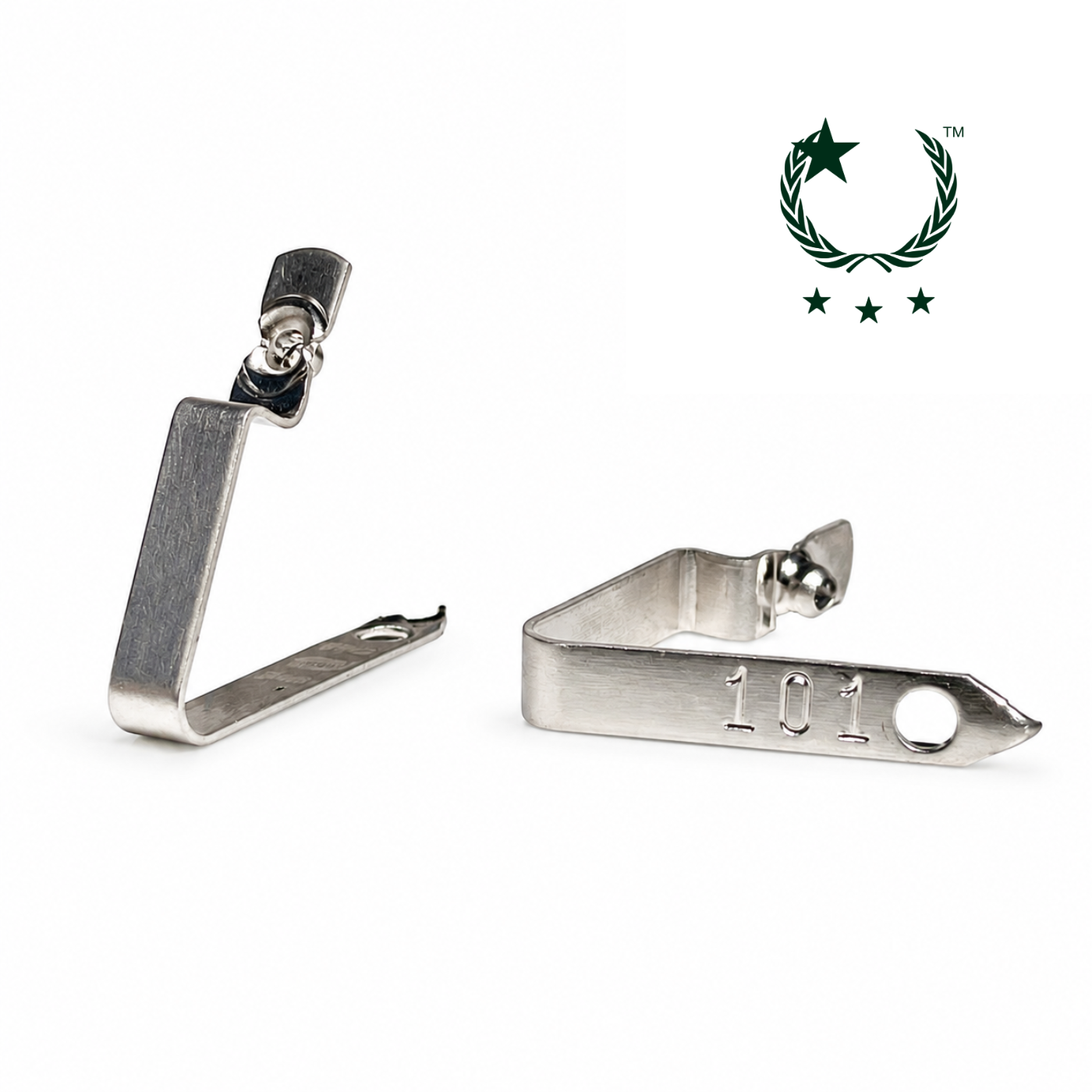 Placas de Aluminio de Seguridad Estilo Zip
