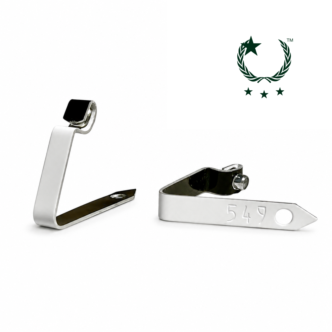 Placas de Aluminio Estilo Zip