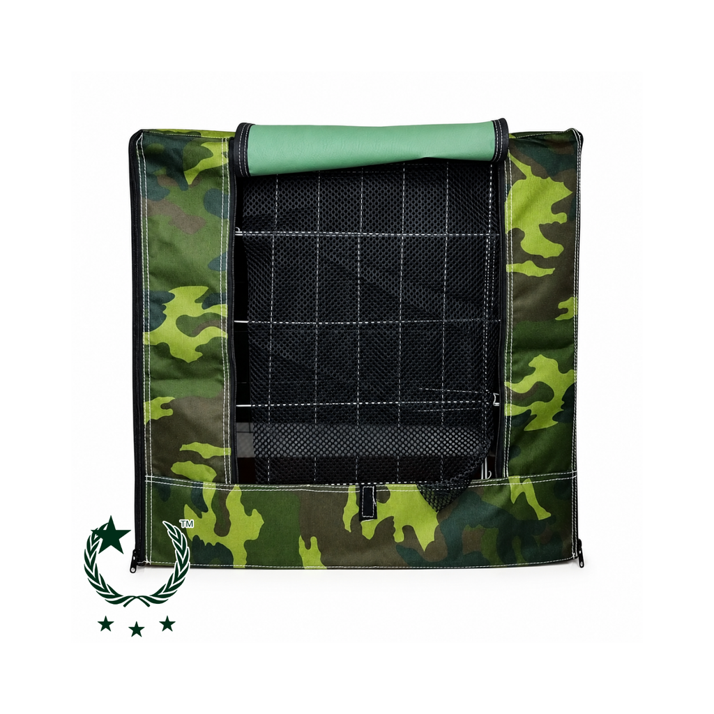 Fundas Palenqueras de Camuflaje en Estilo Camping.