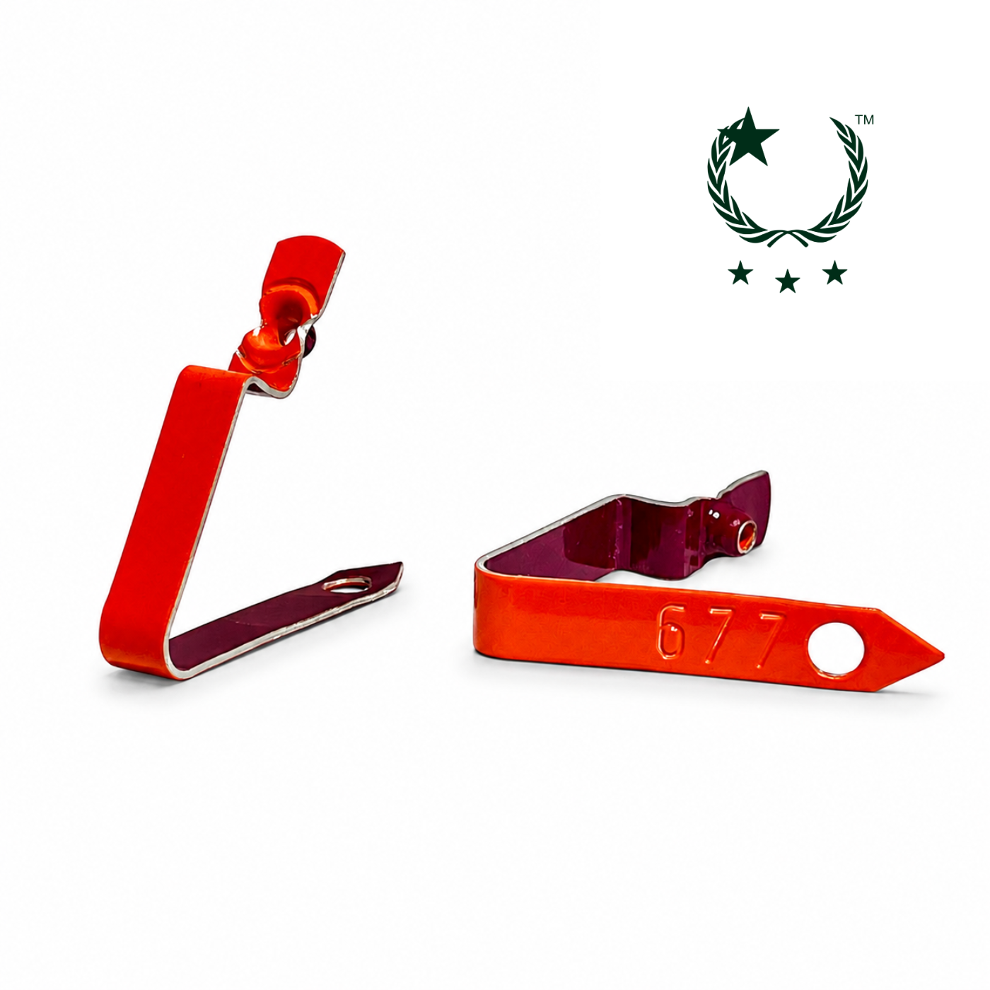 Placas de Aluminio de Seguridad Estilo Zip