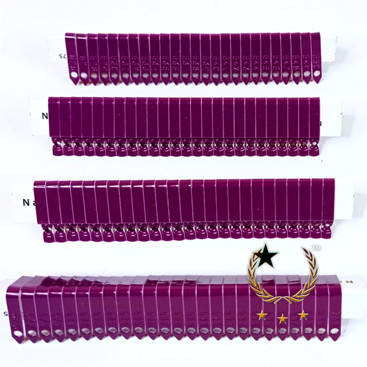Placas de Aluminio de Seguridad Estilo Zip