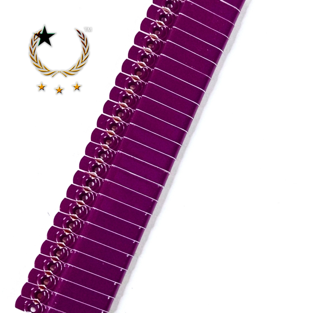 Placas de Aluminio de Seguridad Estilo Zip