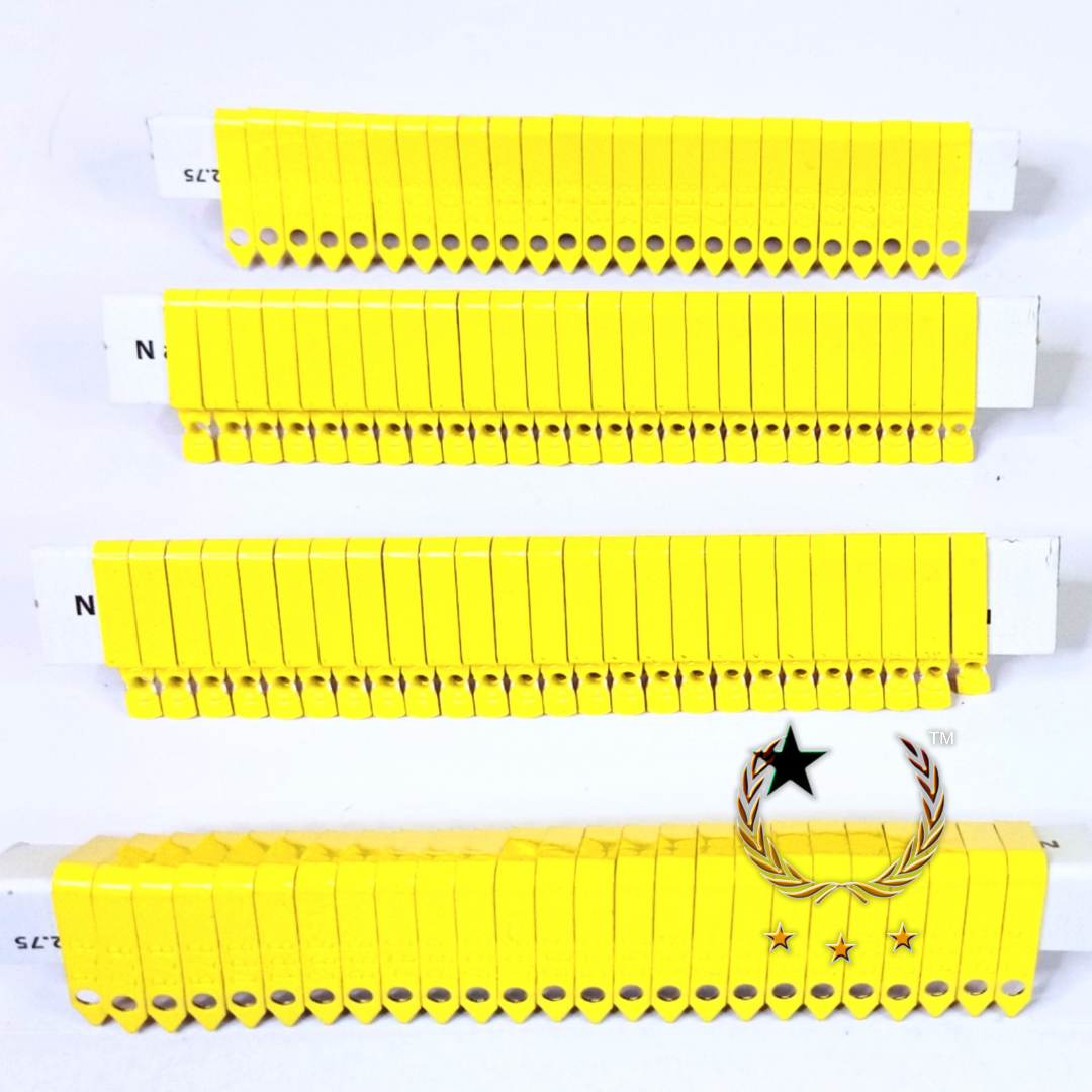 Placas de Aluminio de Seguridad Estilo Zip