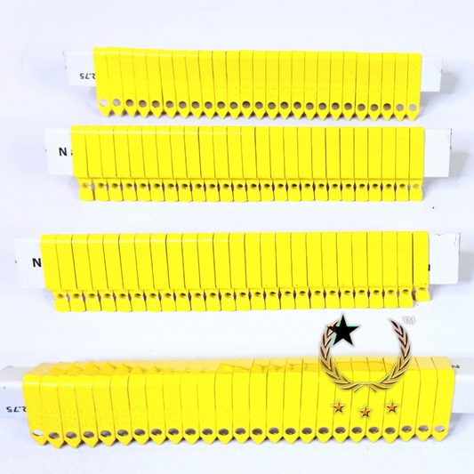 Placas de Aluminio de Seguridad Estilo Zip
