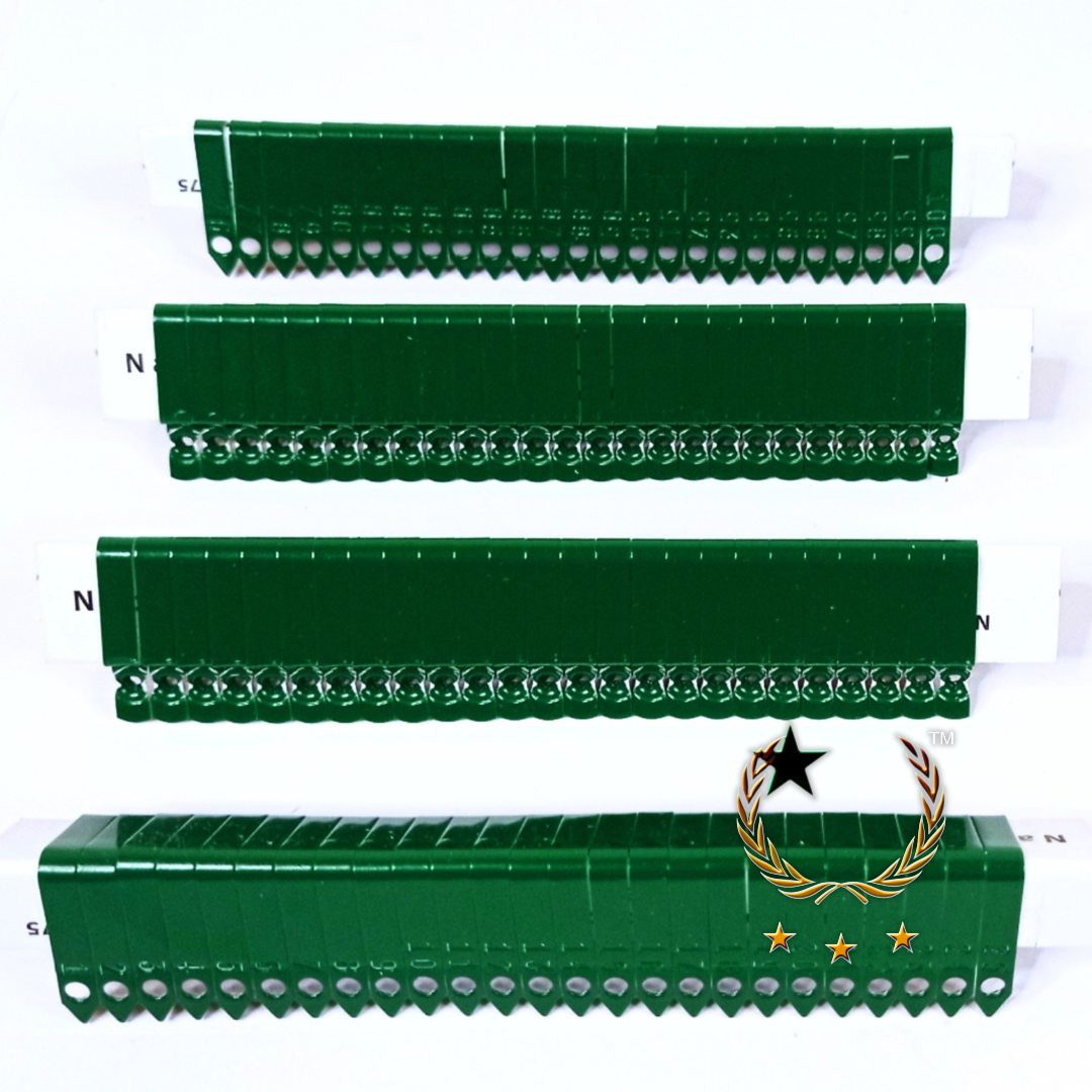Placas de Aluminio de Seguridad Estilo Zip