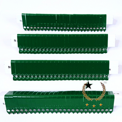 Placas de Aluminio de Seguridad Estilo Zip