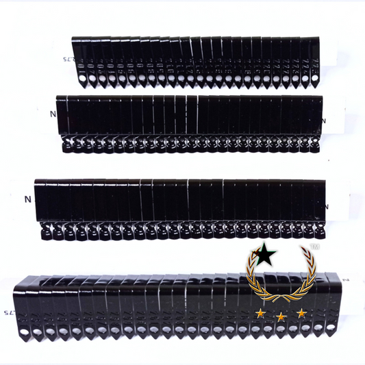 Placas de Aluminio de Seguridad Estilo Zip