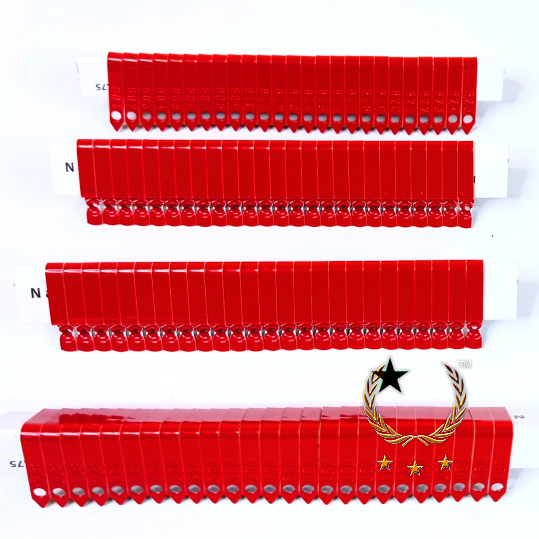 Placas de Aluminio de Seguridad Estilo Zip