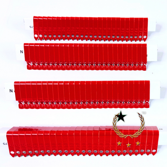 Placas de Aluminio de Seguridad Estilo Zip