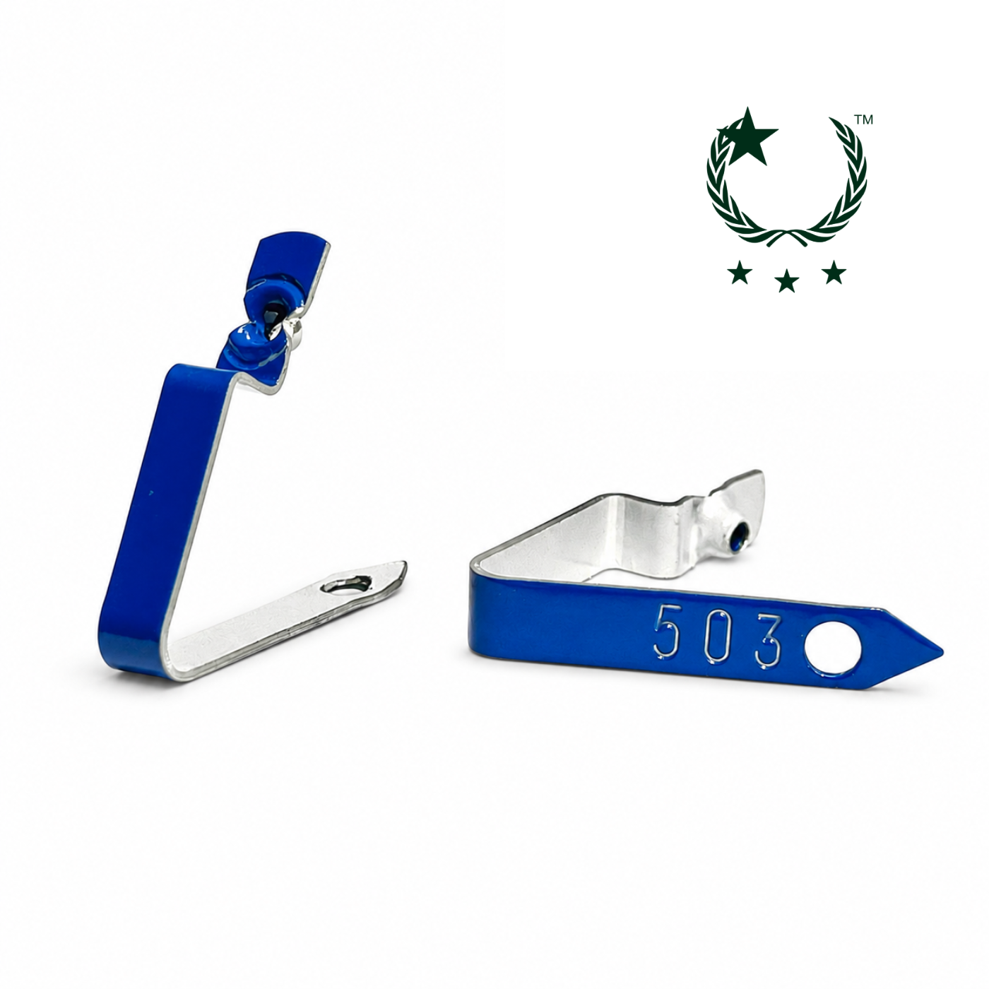 Placas de Aluminio de Seguridad Estilo Zip