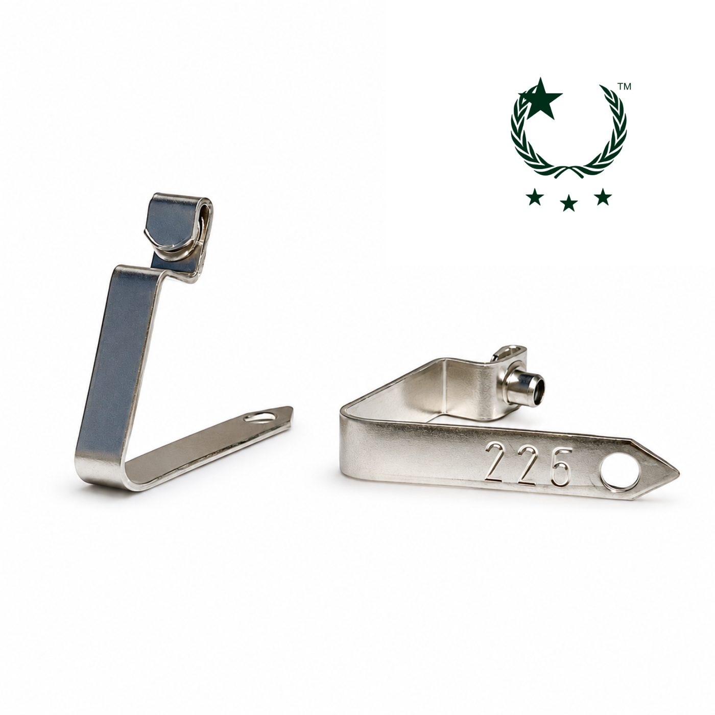 Placas de Aluminio Estilo Zip