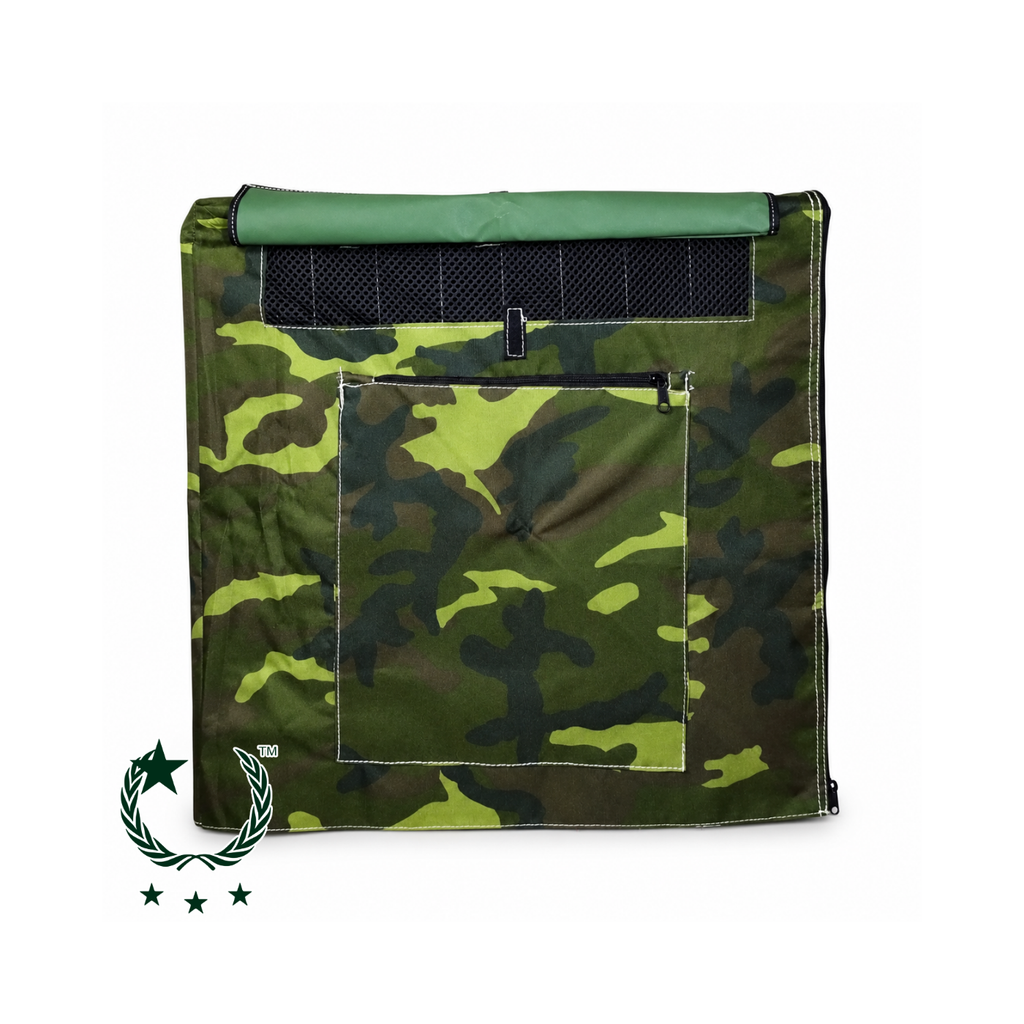 Fundas Palenqueras de Camuflaje en Estilo Camping.