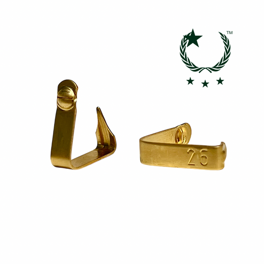 Placas de Bronce Estilo Jiffy