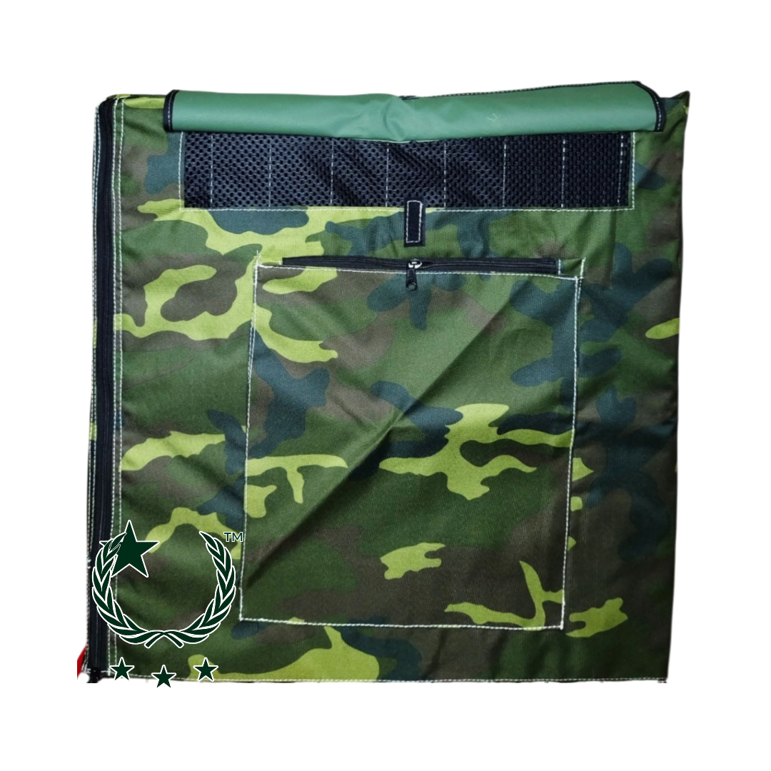 Fundas Palenqueras de Camuflaje en Estilo Camping.