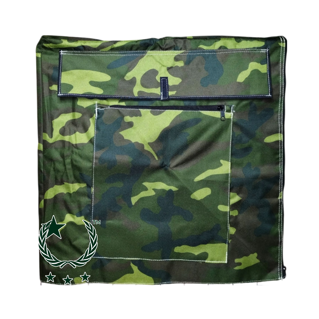 Fundas Palenqueras de Camuflaje en Estilo Camping.