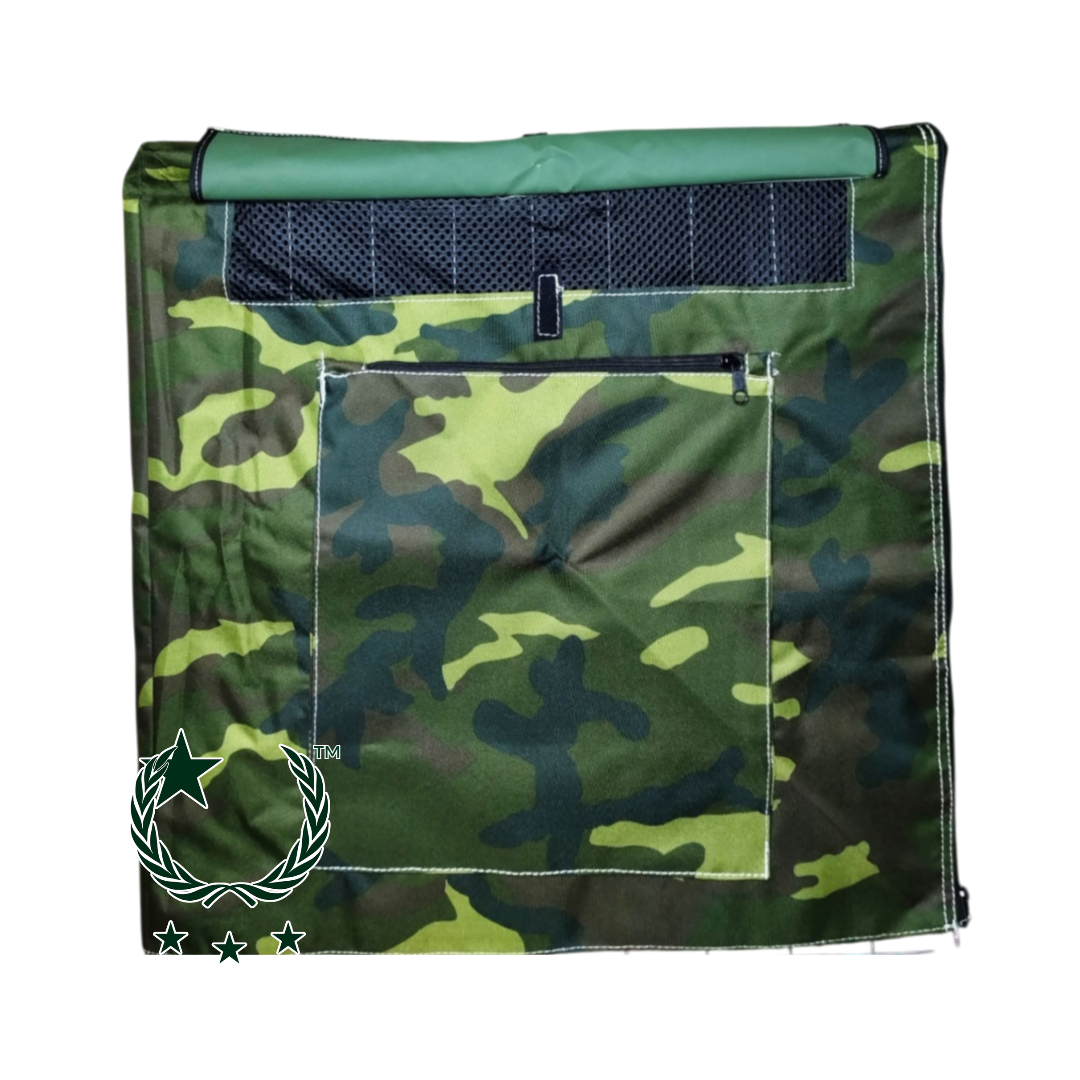 Fundas Palenqueras de Camuflaje en Estilo Camping.