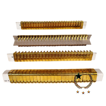 Placas de Bronce Estilo Jiffy