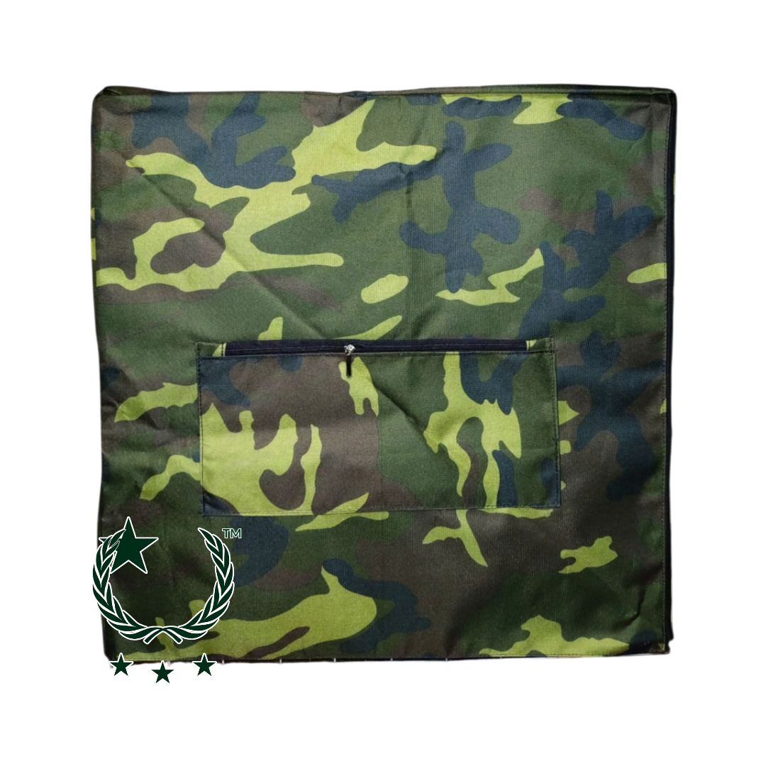 Fundas Palenqueras de Camuflaje en Estilo Liso