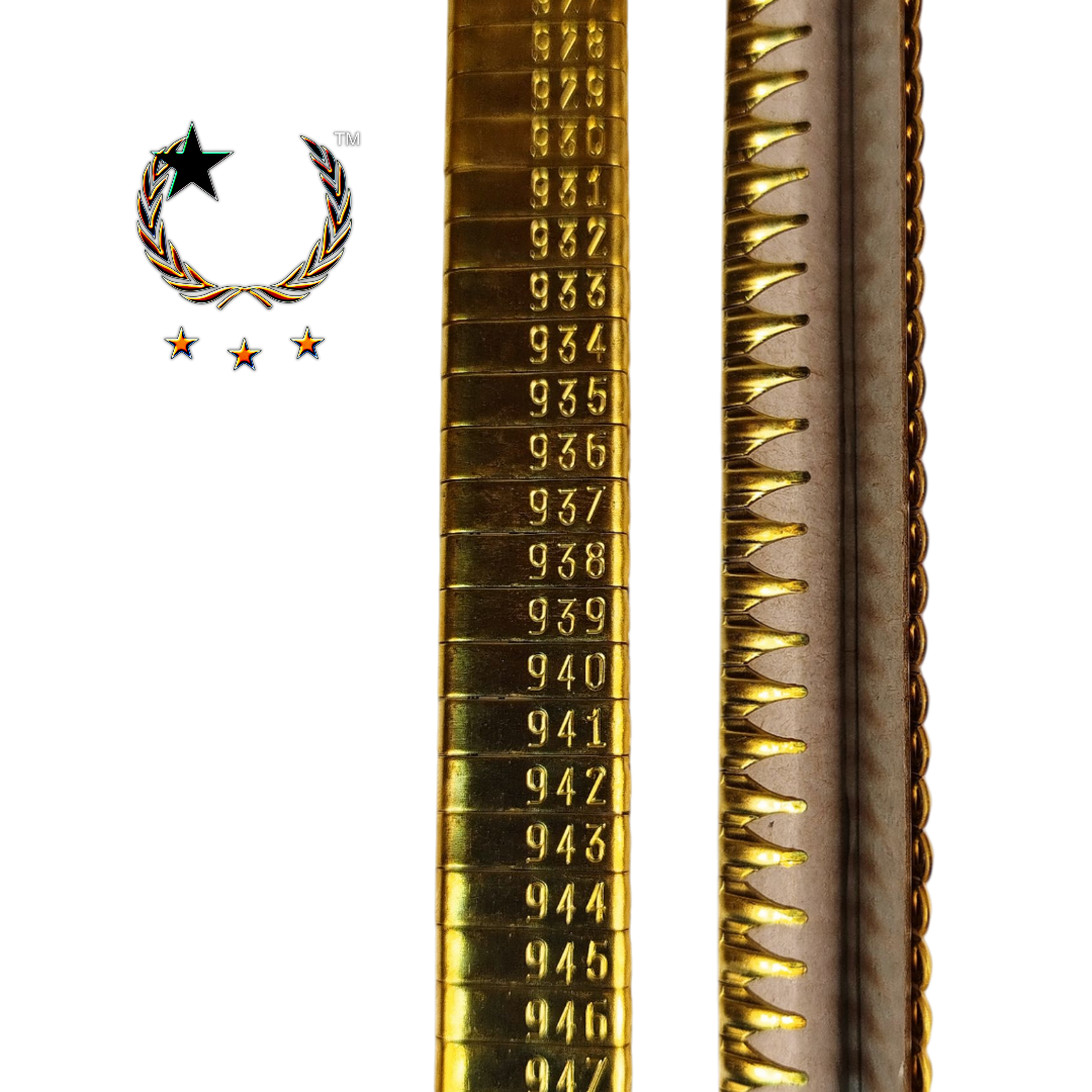 Placas de Bronce Estilo Jiffy