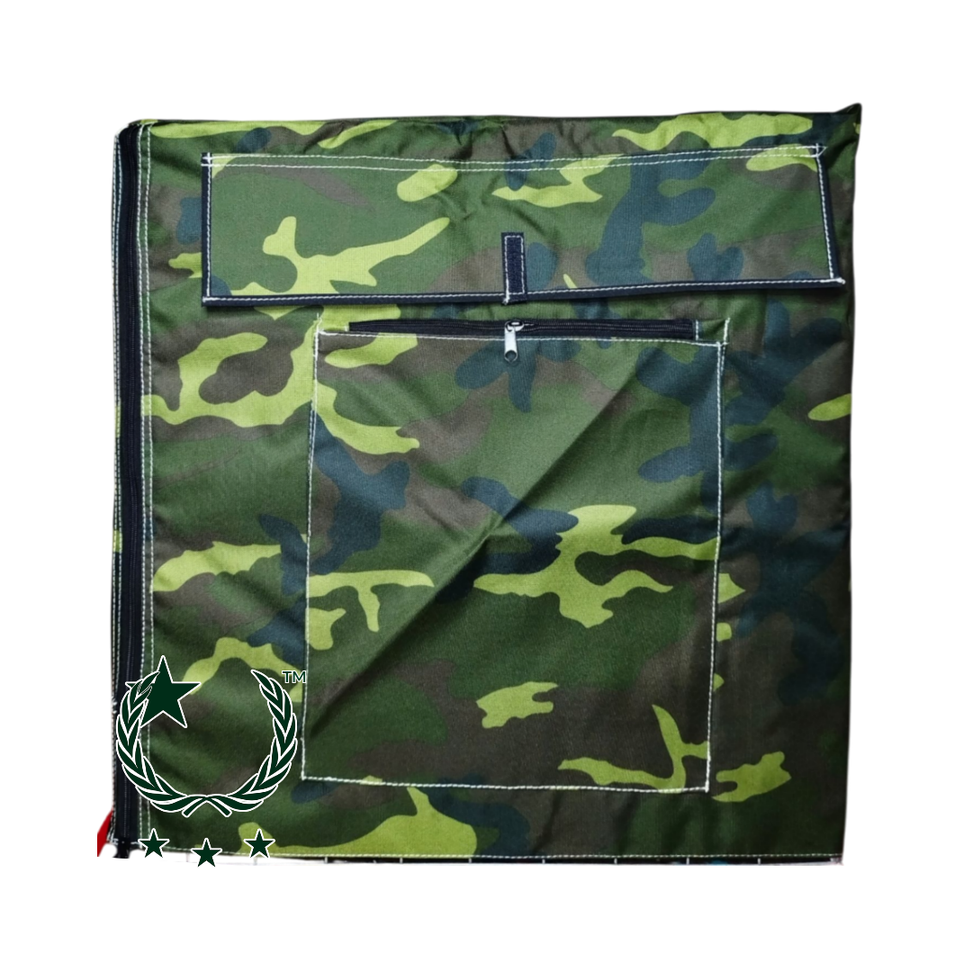 Fundas Palenqueras de Camuflaje en Estilo Camping.