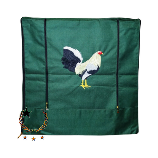 Set de Fundas Palenqueras con Gallo Bordado.