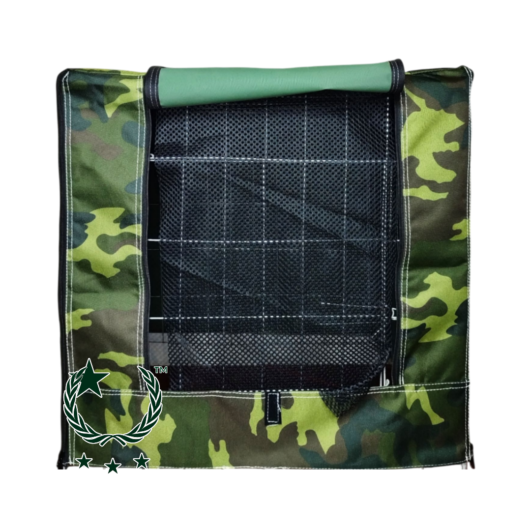 Fundas Palenqueras de Camuflaje en Estilo Camping.